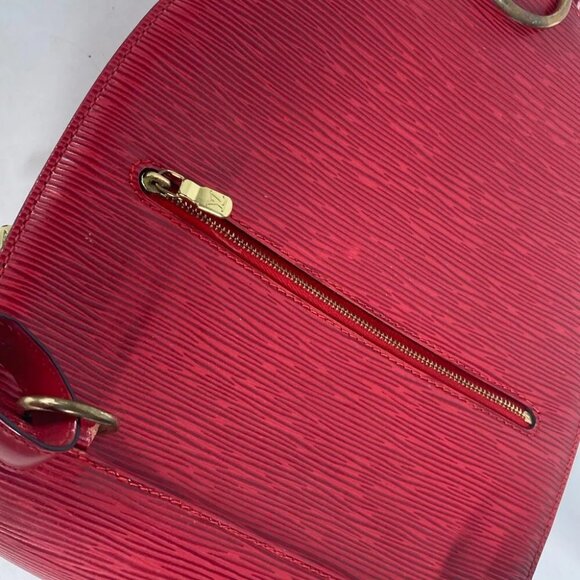 LOUIS VUITTON M52237 Epi Mabillon bag Backpack Epi Leather Castilian Red - Picture 4 of 15